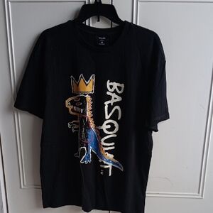 Basquiat Black Graphic T-Shirt